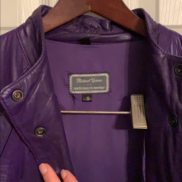 Vintage NorthBeach by Michael Hoban leather dress - Picture 2 of 6